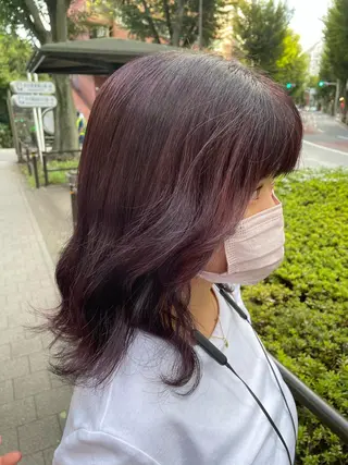 カラー 個性派ネイル シノのネイルデザイン