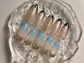 セミロング Seve./ 薬院警固ネイルのネイルデザイン