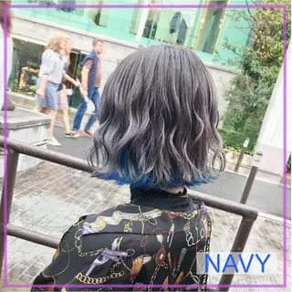 ショート カラー ヘアアレンジ 🐚🧸 MAKI 🧸🐚のヘアスタイル