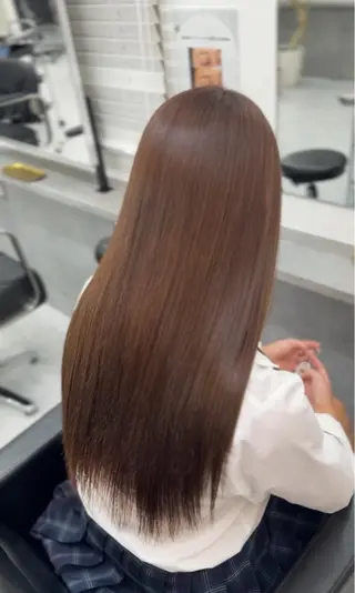 ロング カラー レイヤー透明感カラー ブリーチ🎀オトハのヘアスタイル