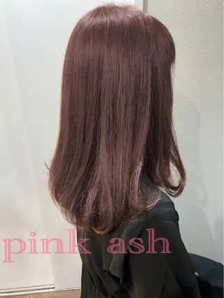 ロング カラー moanin モーニンのヘアスタイル