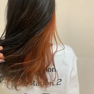 ロング ハイトーン🌈韓国風 🇰🇷りこぴん🎀のヘアスタイル