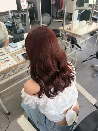 ミディアム Riko🐰💗／ モテ艶髪《本厚木》のヘアスタイル