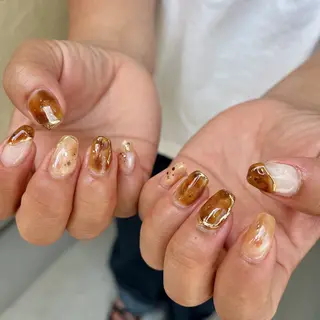 ネイル 地爪育成💅 kanaoanailのネイルデザイン