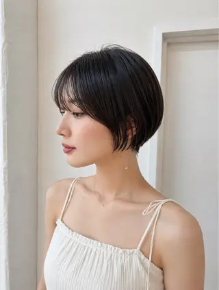 ショート kanon/ボブ /暖色カラーのヘアスタイル