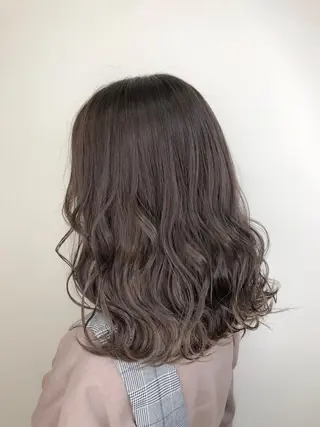 ミディアム カラー 【透明感、艶髪】西村 有司のヘアスタイル