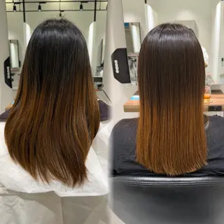 ロング 髪質改善縮毛矯正 ◽️河野泰貴のヘアスタイル