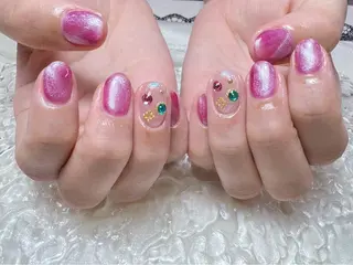 ネイル マジック ミラーのネイルデザイン