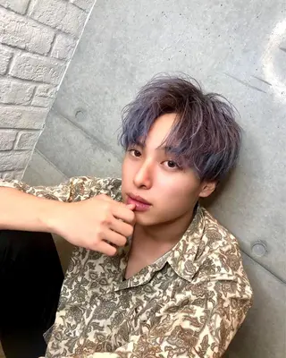 カラー メンズ 小林 拓巳のヘアスタイル