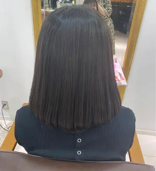 ミディアム 透明感カラー 古山 結季🌙🖤のヘアスタイル