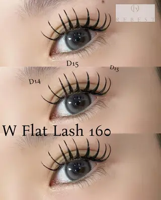 マツエク・マツパ REBEST天王寺 eye🩵Maayaのマツエク・マツパデザイン