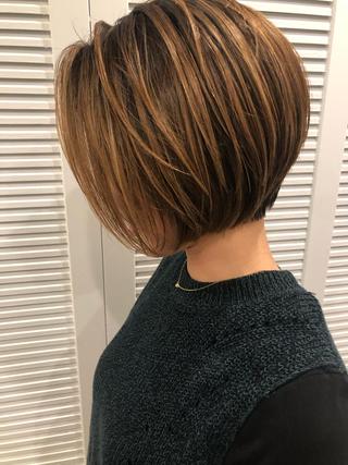 ショート カラー 石垣島/美容師 Moeのヘアスタイル