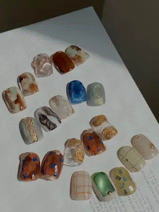 ネイル 草加ニュアンスネイル 🌚hersのネイルデザイン