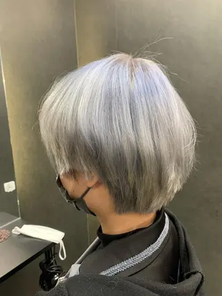 ショート カラー bateau よしきのヘアスタイル