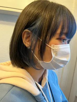 ショート 🍐縮毛矯正/骨格 カット/脇 真也🍐のヘアスタイル