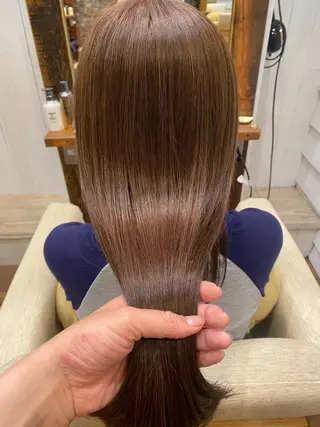 ミディアム カラー 【仙川】 セリナ‎のヘアスタイル
