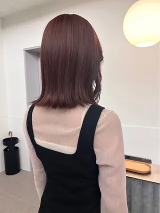 ミディアム カラー ダブル透明感カラー/ ロングカット/Rioのヘアスタイル
