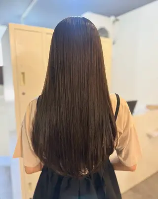 ロング カラー Sherry/R 三川町　木村祐里奈のヘアスタイル