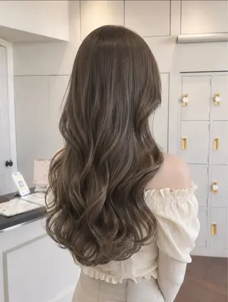 ロング Apa kabar 鳳店 店長 吉田裕のヘアスタイル