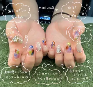 ネイル MHR nailのネイルデザイン