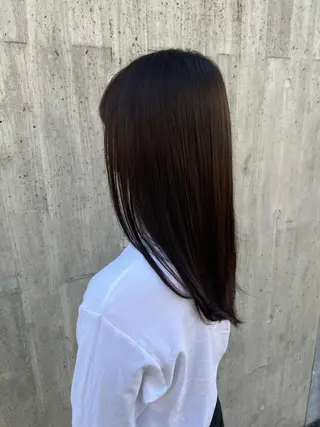 セミロング カラー メンズパーマ/ ボブパーマ/タクミのヘアスタイル