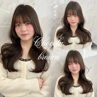 ロング カラー ParveMix ♡白神みやびのヘアスタイル