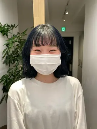 ショート カラー mako/オリーブ /美容師アイリストのマツエク・マツパデザイン