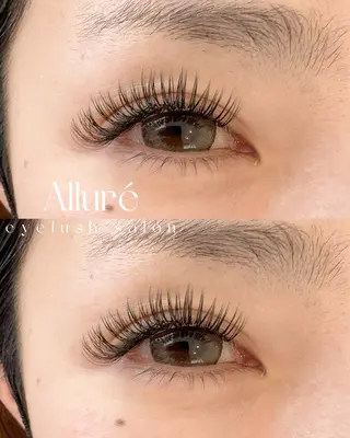マツエク・マツパ Allure 【アリュール】のマツエク・マツパデザイン
