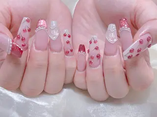 ネイル 🎀ネイルサロン エクラYUI🎀のネイルデザイン