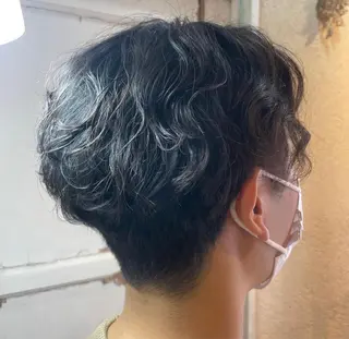 ショート メンズ 髪質改善ヘアケア 艶髪特化/上田のヘアスタイル
