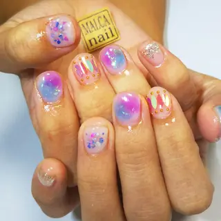 ネイル 荒木 莉奈のネイルデザイン