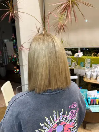 カラー 山本 瑠華のヘアスタイル