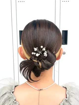 セミロング エクステ🫧艶カラー ¦横浜 ももはのヘアスタイル