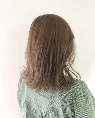 ミディアム カラー 🍊新宿南口🍊 ERINAのヘアスタイル
