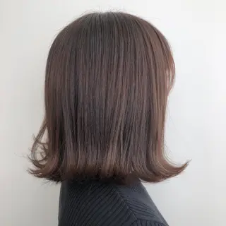 ミディアム カラー 【透明感、艶髪】西村 有司のヘアスタイル