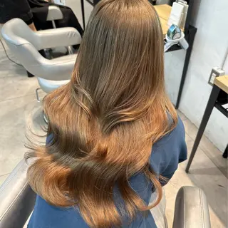 ロング カラー 韓国ヘアメンズ・レデ ィース特化ミクのヘアスタイル
