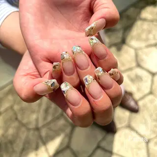 セミロング ネイル SalonPrima 西院Nail&Eyeのネイルデザイン