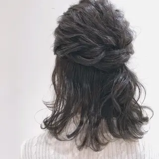 ミディアム カラー ヘアアレンジ アイブロウ 🍋黒瀬梨央の眉毛・アイブロウイメージ