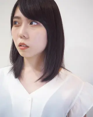 ミディアム 中江 規久のヘアスタイル