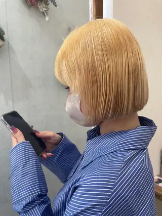 ショート カラー PooL ♥ かたやま ひなこのヘアスタイル