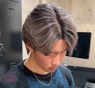 メンズ メンズ縮毛矯正 🎖アジマ リョオのヘアスタイル