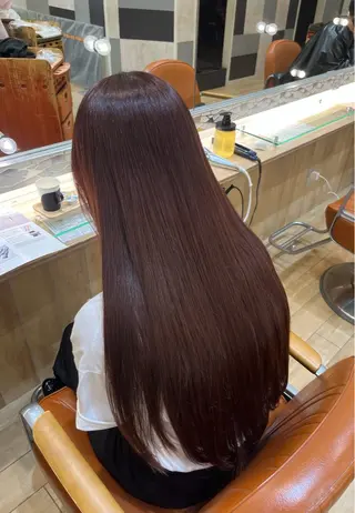 ロング カラー 新宿 愛香のヘアスタイル