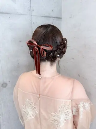 ヘアアレンジ 🎀ヘアセット/艶髪 /はやしほのか🎀のヘアスタイル