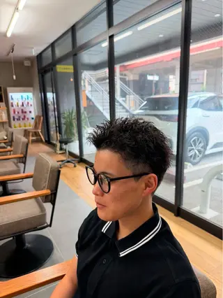 パーマ メンズ ROSSO 大橋店 /大野 凜のヘアスタイル