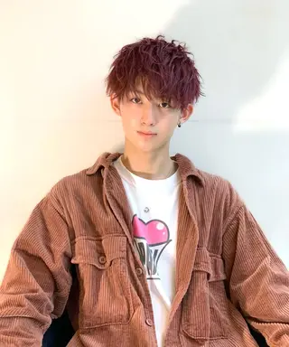 カラー パーマ メンズ メンズ専門 井藤 雅也のヘアスタイル