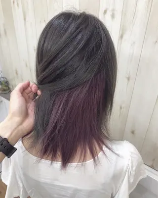 セミロング Loob.TOKYO MIYA🌈のヘアスタイル