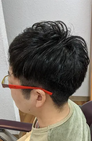 ショート メンズ 🏝川津瑛二🧖♀ 極上パーマ&カラー⭕のエステ・リラクイメージ