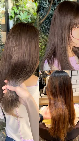 ミディアム カラー ショート/ボブ 🌼YUNAのヘアスタイル