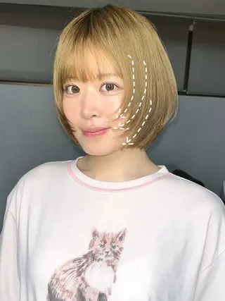 ショート ウルフ🦋顔まわり ❤︎ ͛めいのヘアスタイル