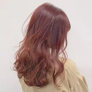 ロング カラー ハイトーン×レイヤー カットTAKUMIのヘアスタイル